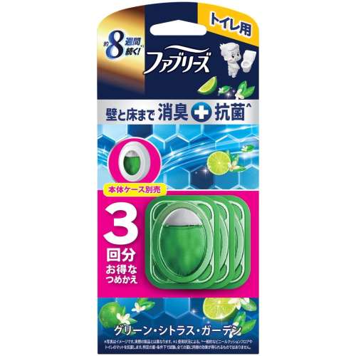 プロクター・アンド・ギャンブル・ジャパン ファブリーズトイレ用 抗菌ガーデン替3P