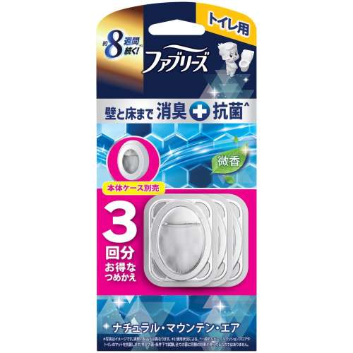 プロクター・アンド・ギャンブル・ジャパン ファブリーズトイレ用 抗菌マウンテン替3P