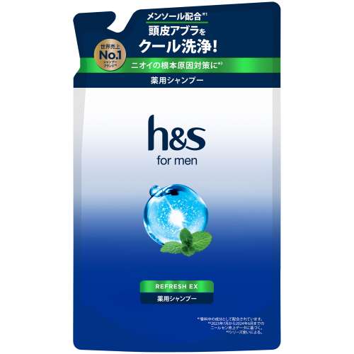 P&G　ｈ＆ｓ　ｆｏｒｍｅｎ　シャンプー詰替リフレッシュ３００ｇ
