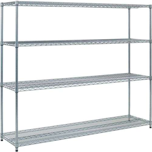 トラスコ中山 スチール製メッシュラック W1824XD457XH1533 4段 間口（mm）1809