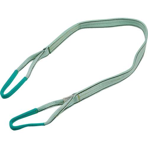 トラスコ中山 強力ポリエステルスリング JIS4等級 両端アイ形 35mmX3.5m 全長（m）3.5ベルト寸法（mm）幅×厚さ35×10