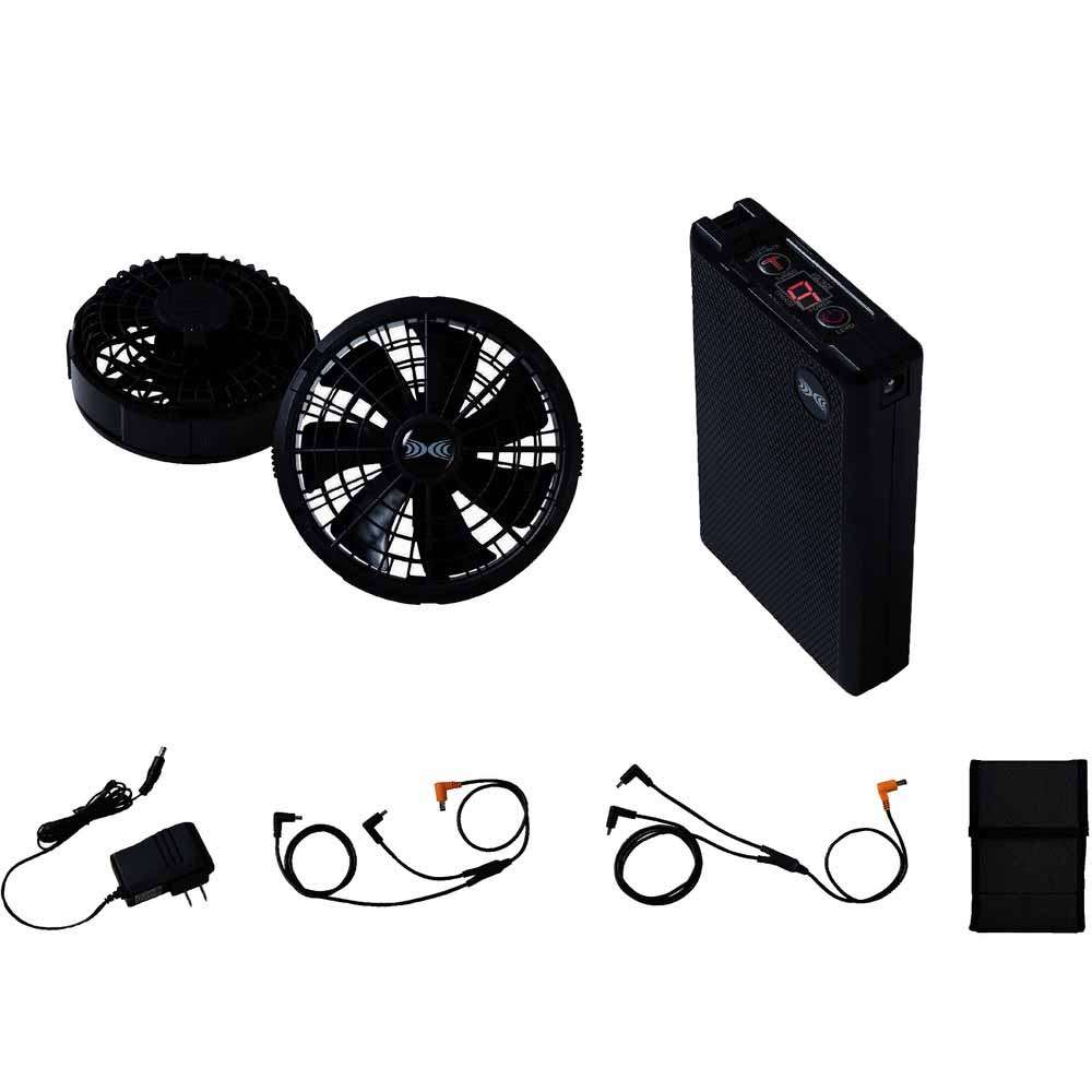 ジーベック　ＸＥＢＥＣ　空調服１８ＶスターターキットＸＳ２３０１１‐Ｋ９０‐８８８