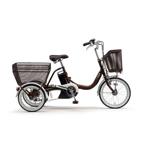 １８/１６インチ　PAS ワゴン　電動アシスト自転車　内装3段 バッテリーランプ　カカオ