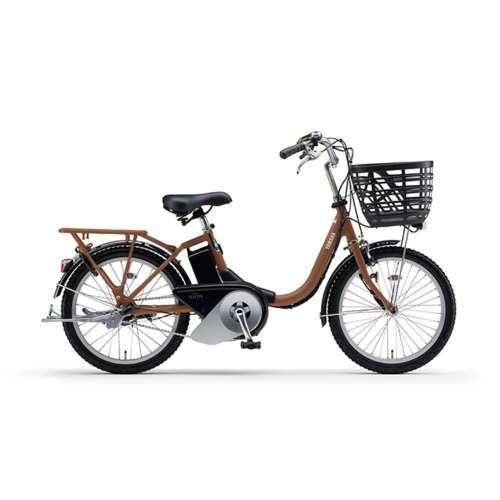２０インチ　PAS SION-U　電動アシスト自転車　内装3段 バッテリーランプ　マットナチュラルブラウン