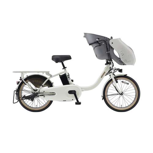 ２０インチ　PAS kiss　電動アシスト自転車　内装3段 バッテリーランプ　マットエクリュ