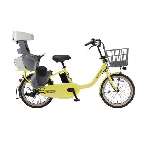 ２０インチ　PAS babby　電動アシスト自転車　内装3段 バッテリーランプ　マットマーガレットイエロー
