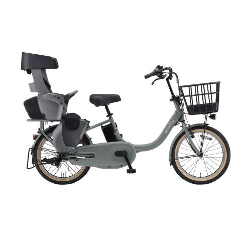 ２０インチ　PAS babby　電動アシスト自転車　内装3段 バッテリーランプ　マットユーカリ