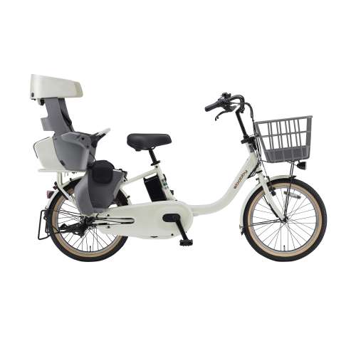 ２０インチ　PAS babby　電動アシスト自転車　内装3段 バッテリーランプ　マットエクリュ