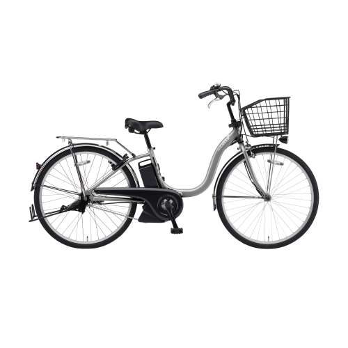 ２６インチ　ＰＡＳ　ＣＨＥＥＲ　電動アシスト自転車　バッテリーランプ　マットピュアシルバー