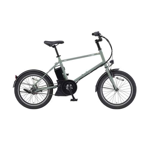 ２０インチ　PAS CRAIG ALLEY　電動アシスト自転車　内装3段 バッテリーランプ　カーキジェイド2