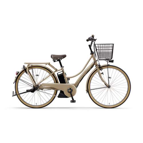 ２６インチ　PAS Ami 　電動アシスト自転車　内装3段 バッテリーランプ　マカロンラテ