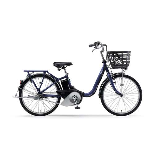２４インチ　PAS SION-U　電動アシスト自転車　内装3段 LEDバッテリーランプ　マットインディゴ