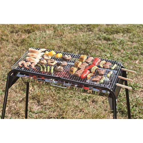 コーナン オリジナル コンパクトバーベキューコンロ 幅25 5ｘ奥行43 5ｘ高さ30cm 車 自転車 レジャー ホームセンターコーナン の通販サイト