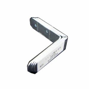 【アウトレット】ユニクロ隅金金折　４枚入り　２５ｍｍ　ＫＩＳ０３－６５９６