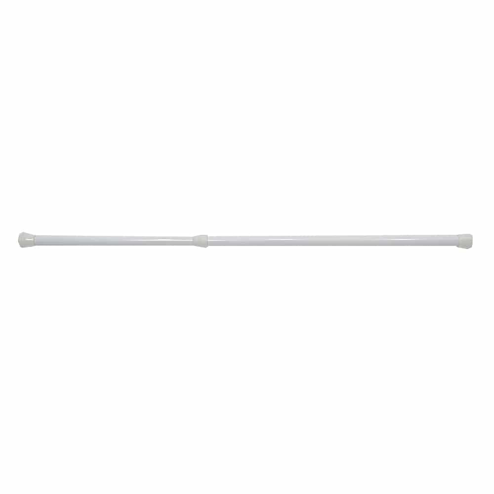 アルミ製伸縮ポール　ホワイト　約７０～１２０ｃｍ