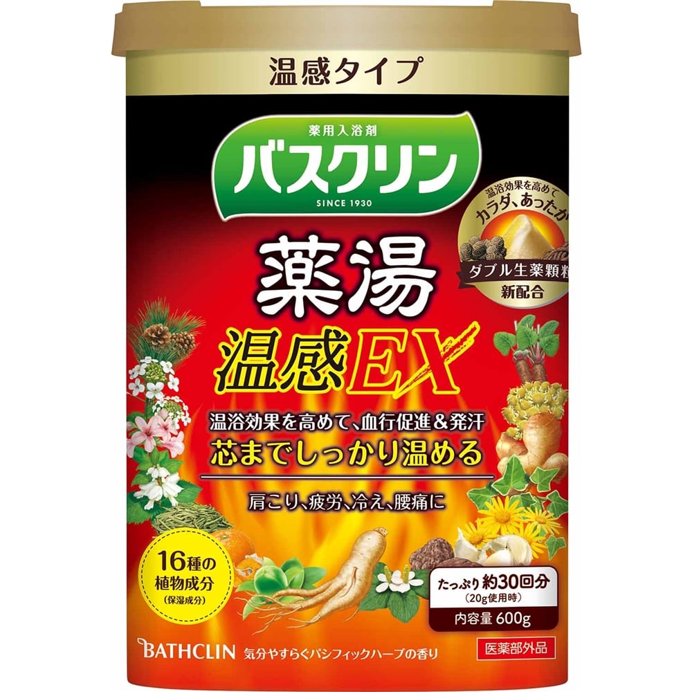 バスクリン薬湯　温感EX　600g