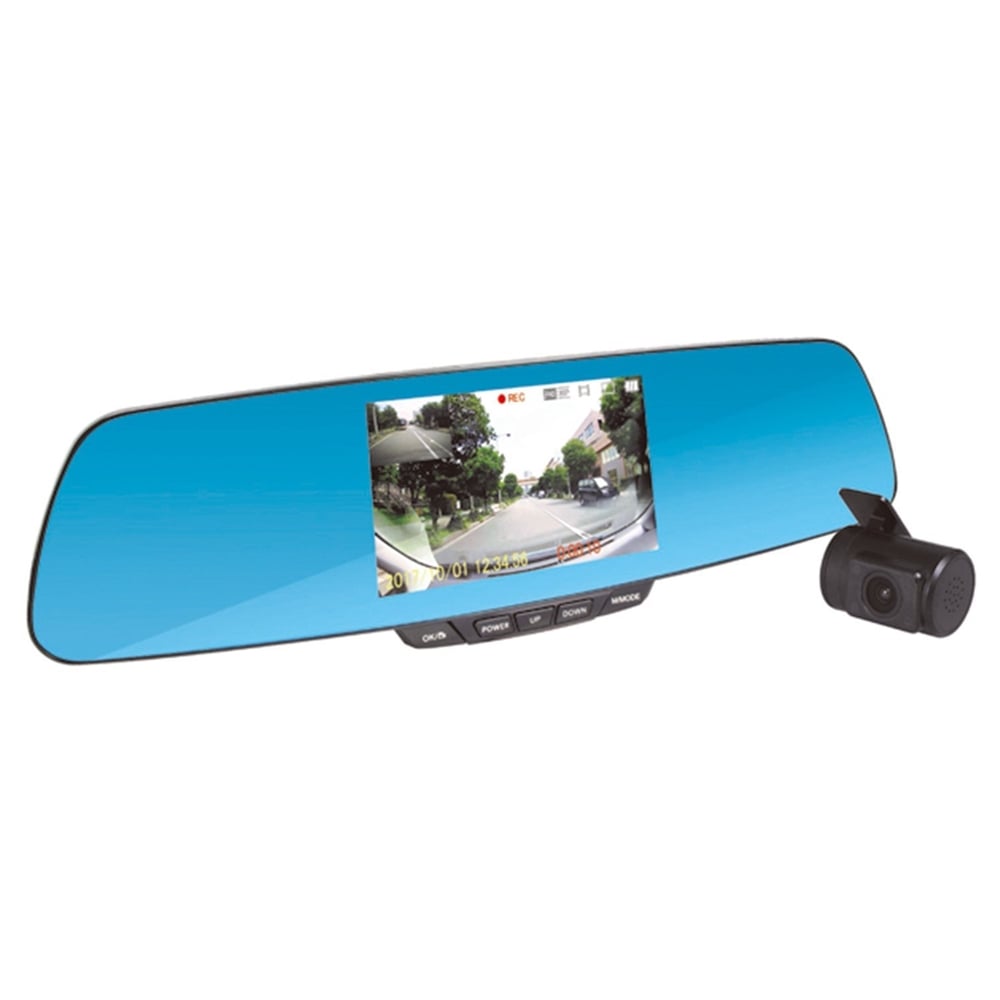 エンプレイス ｎplace Dia Dora ディアドラ ルームミラー型ドライブレコーダー 5インチ液晶 0万画素 専用リアカメラ搭載 Ndr Rc177m 車 自転車 レジャー ホームセンターコーナンの通販サイト