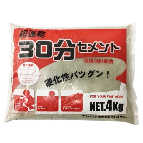 ハウスメンダー　３０分セメント　４ｋｇ