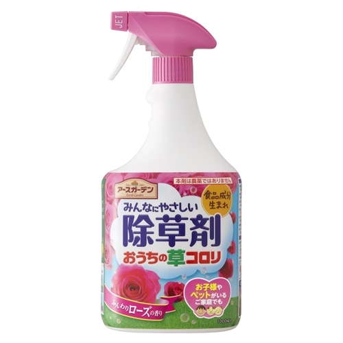 アース製薬(アースガーデン) おうちの草コロリ　ローズの香り　１０００ｍｌ 本体