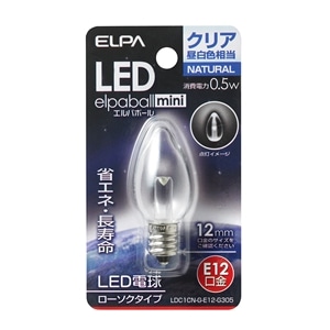 ｌｅｄローソク球 ｌｄｃ１ｃｎ ｇｅ１２ｇ３０５ 家電 照明 電材 ホームセンターコーナンの通販サイト