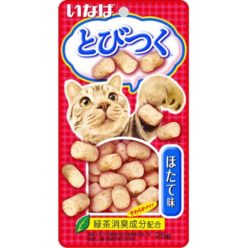 いなばペットフード　とびつく　ほたて味　２５ｇ