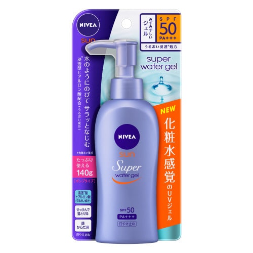 花王　ニベアサン　スーパーウォータージェル　ＳＰＦ５０　［ポンプ］