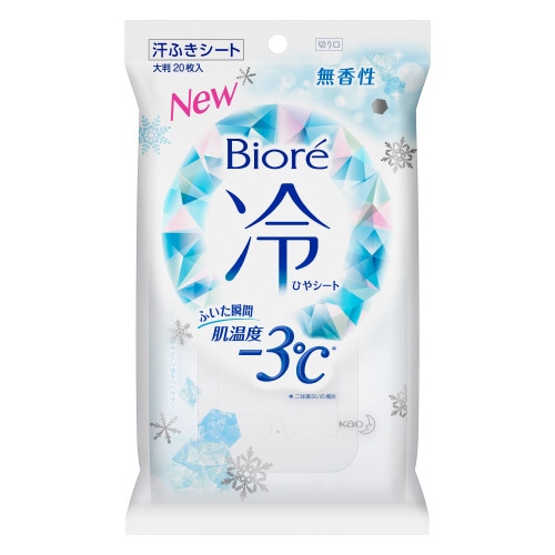 花王　ビオレ　冷シート　無香性