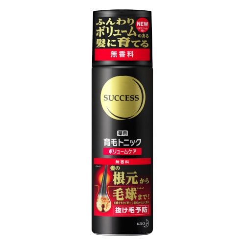 花王　サクセス　薬用育毛トニック　ボリュームケア　無香料　［１８０ｇ］
