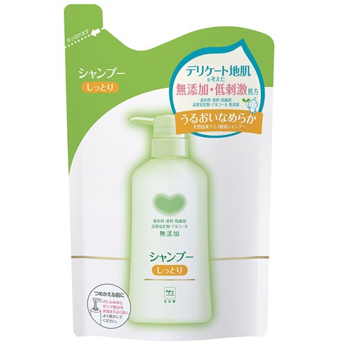 カウブランド無添加シャンプー　しっとり詰替用　３８０ｍｌ