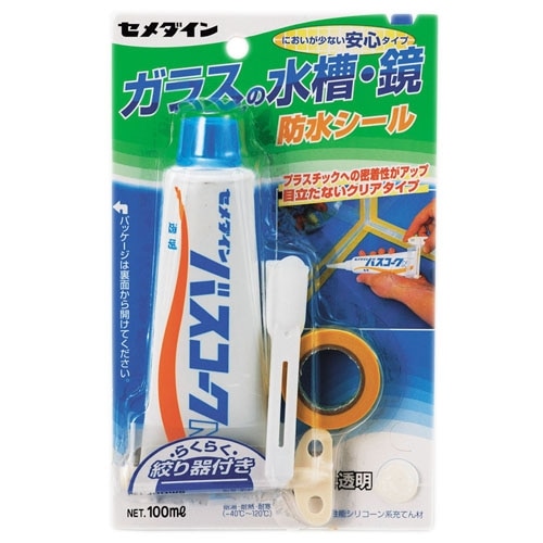 セメダイン Cemedine バスコークｎ 透明 ｐ１００ｍｌ 透明 ｐ１００ｍｌ 塗料 接着剤 ホームセンターコーナンの通販サイト