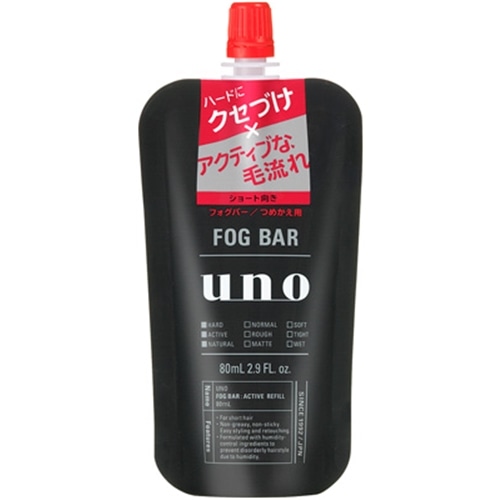 ファイントゥデイ UNO　フォグバーがっちりアクティブ替８０ｍｌ がっちりアクティブ替８０ｍｌ