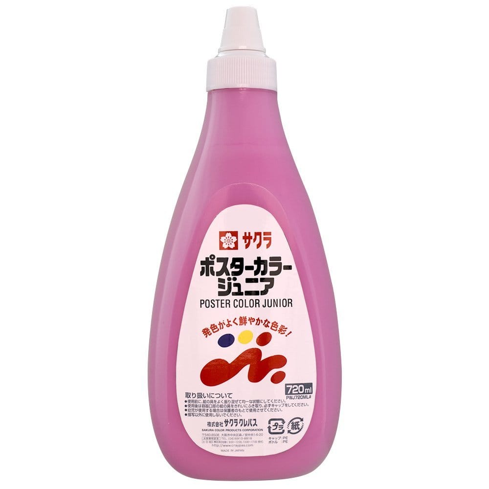 ポスターカラージュニア　７２０ｍｌ ももいろ