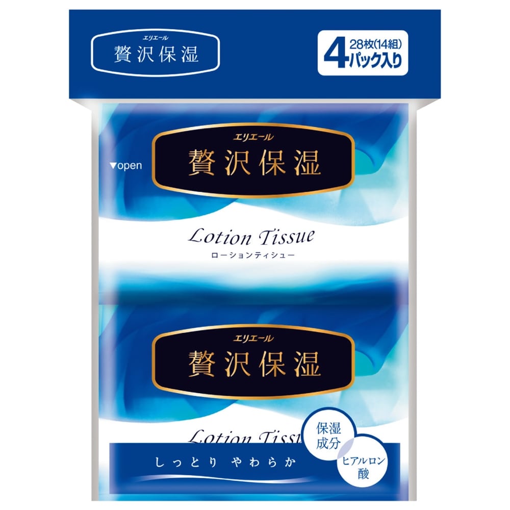 エリエール贅沢保湿　ポケット１４Ｗ＊４Ｐ