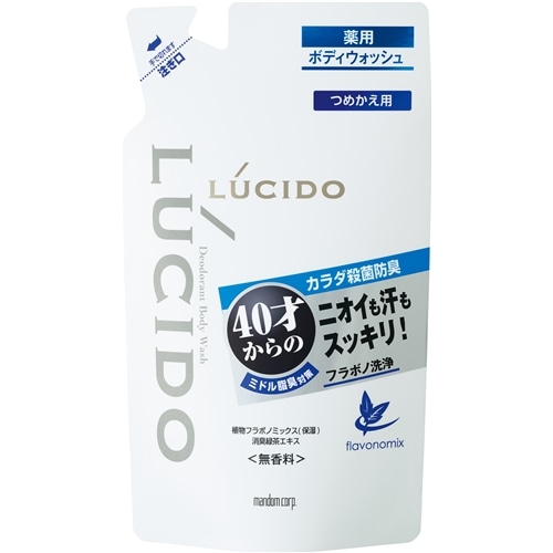 ルシード　薬用デオドラントボディウォッシュ　つめかえ用　（医薬部外品）　３８０ｍｌ