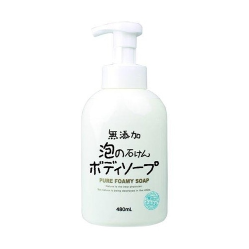 マックス無添加泡の石けんボディソープ　４８０ｍｌ 本体　４８０ｍｌ