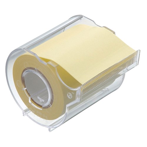 メモックロールテープ　再生紙　黄ＮＯＲ－５０ＣＨ－１