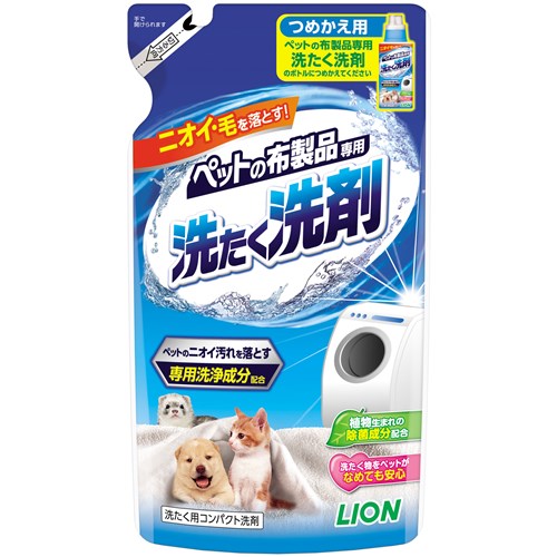 ペット布製品専用　洗たく洗剤　つめかえ用３２０ｇ