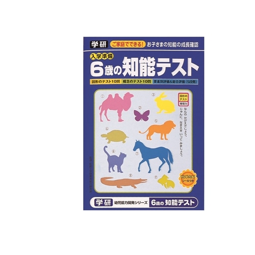 知能テスト６歳　ＮＯ４５６３