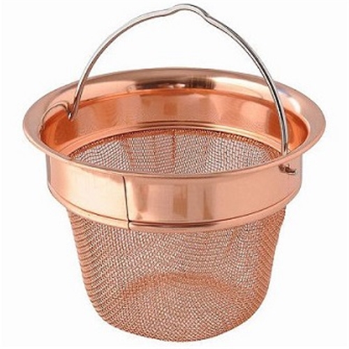 タケコシ　純銅製　メッシュ　排水口用バスケット　Ｈ－６１０