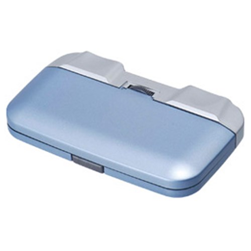 双眼鏡プリアンＳ青　３×２５スリム　ブルー