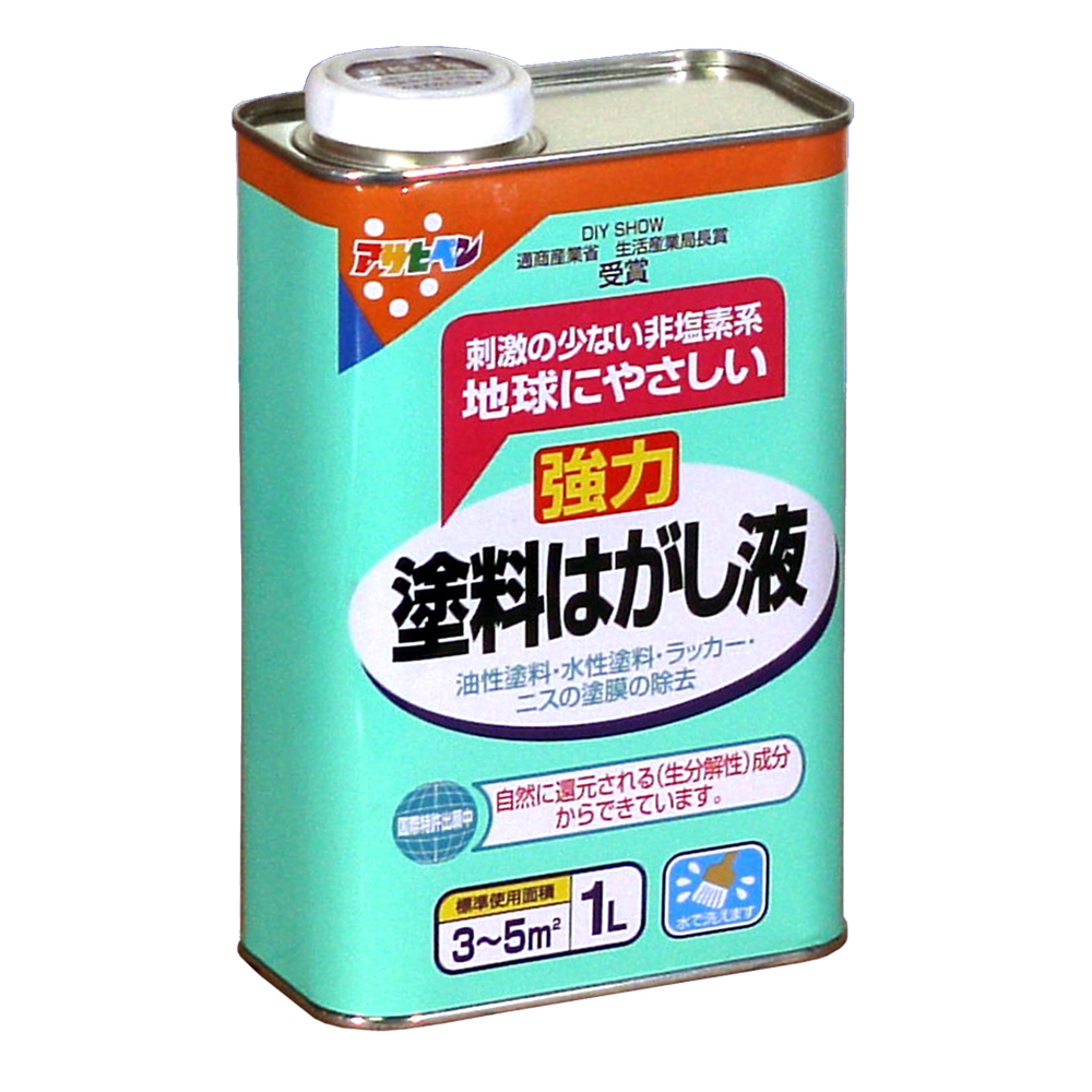 アサヒペン Asahipen 塗料はがし液 １ｌ １ｌ 塗料 接着剤 ホームセンターコーナンの通販サイト
