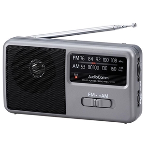 ＡＭ／ＦＭ　ポータブルラジオ　ＲＡＤ−Ｆ１７７１Ｍ　コンパクトサイズ　スピーカー搭載　ワイドＦＭ　補完放送対応