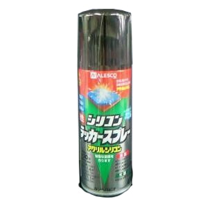 シリコンラッカースプレー　ブラック　４２０ｍｌ ブラック