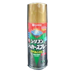 シリコンラッカースプレー　ゴールド　４２０ｍｌ ゴールド