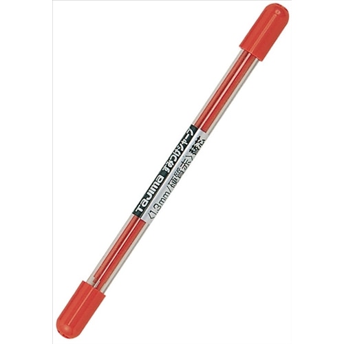 すみつけシャープ１．３ｍｍ　硬質赤　替芯　６本入　ＳＳ１３Ｓ－ＲＥＤ