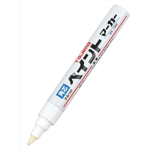 すみつけペイントマーカー　硬質芯〈太字・角芯〉白　ＳＰＥＷ－ＷＨＩ