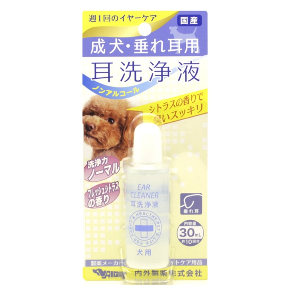 成犬垂れ耳用耳洗浄液　３０ｍｌ