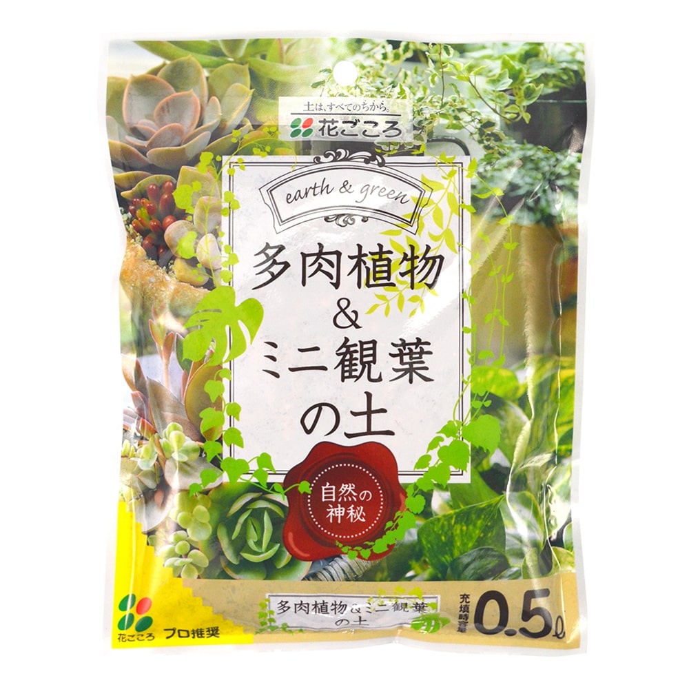 花ごころ 多肉植物 ミニ観葉の土 ０ ５ｌ サボテンの土 園芸 農業資材 ホームセンターコーナンの通販サイト