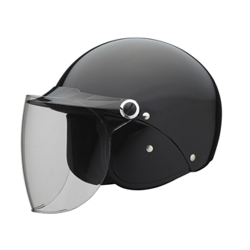 SHM Genuine ジェットヘルメット ブラック | バイクカスタム