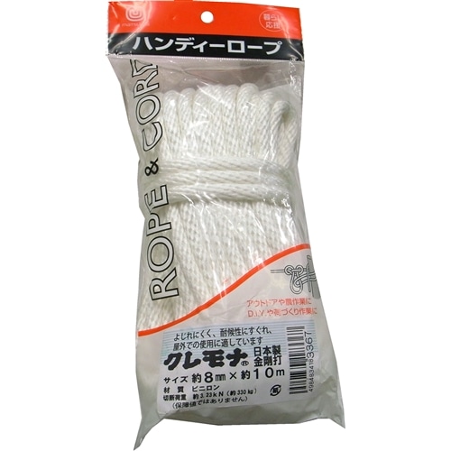クレモナ金剛打 約8mm 10m 作業用品 作業着 ホームセンターコーナンの通販サイト クレモナ金剛打 約8mm 10m 作業用品 作業着 ホームセンターコーナンの通販サイト